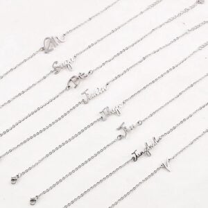 BTS Member Name Titanium Steel Bracelet