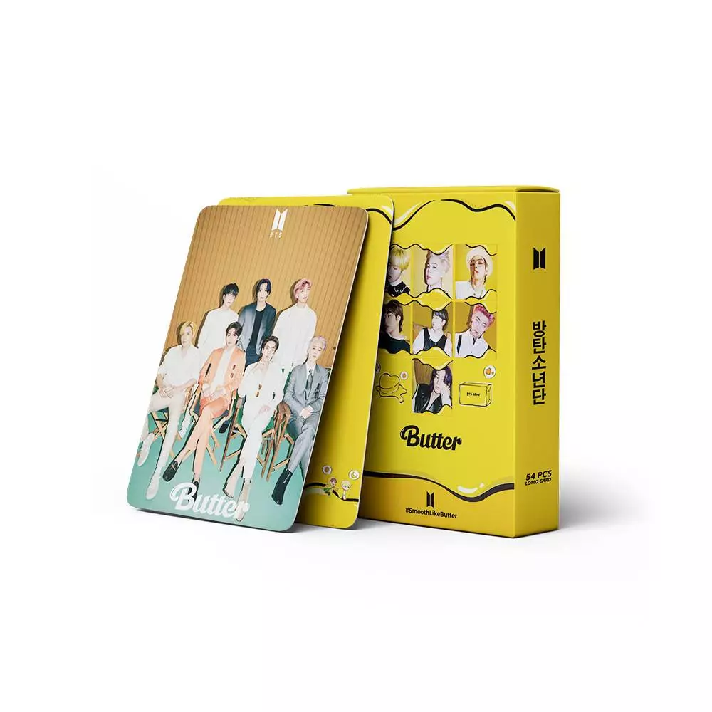 Kpop BTS Butter Album Lomo Card 2021