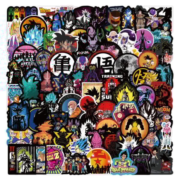 Dragon Ball z 100 pieces sticker