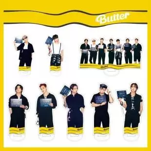 Kpop BTS Butter Concept Stand Figure