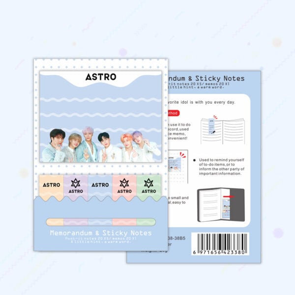 astro memo & post it notes