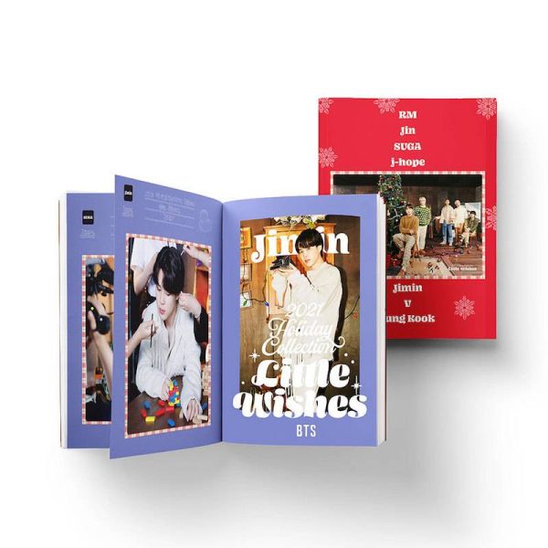 bts holiday collection mini photo album