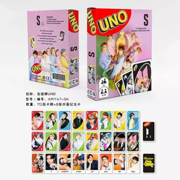 bts uno card