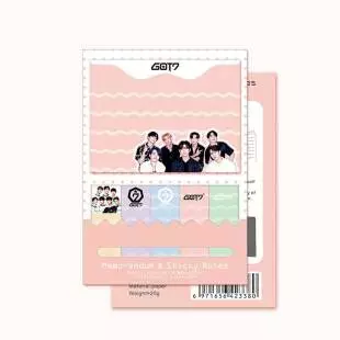 got7 memo & post it notes