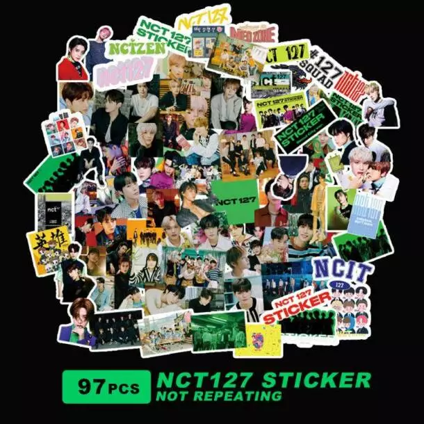 nct127 sticker 97 pcs