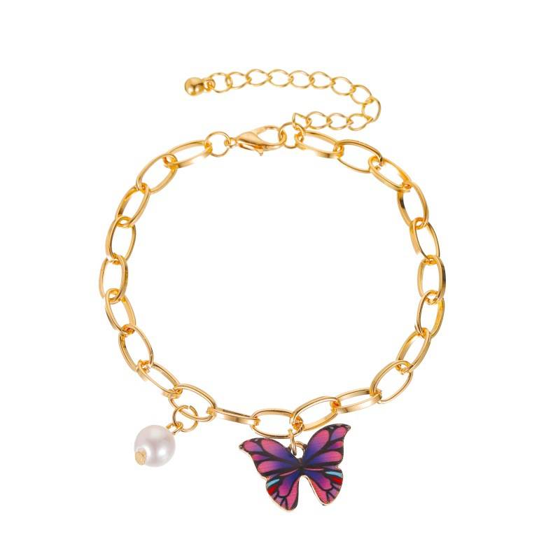 Butterfly Pearl Bracelet