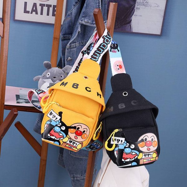 Cartoon Canvas Chest Bag