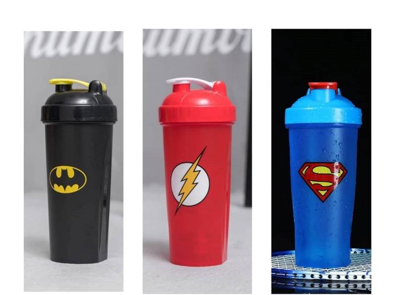 DC Comics Superheroes Shaker Water Bottle