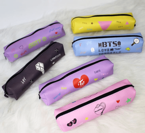 kpop pencil bag