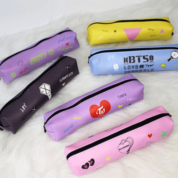 kpop pencil bag