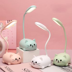 Kawaii Cat Shaped Desktop Lamp