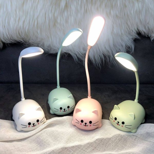 Kawaii Cat Shaped Desktop Lamp