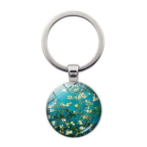 Vincent van Gogh Metal Keychain Collection Almond Blossom