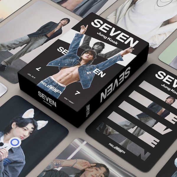 Jungkook Seven Solo Lomo Card