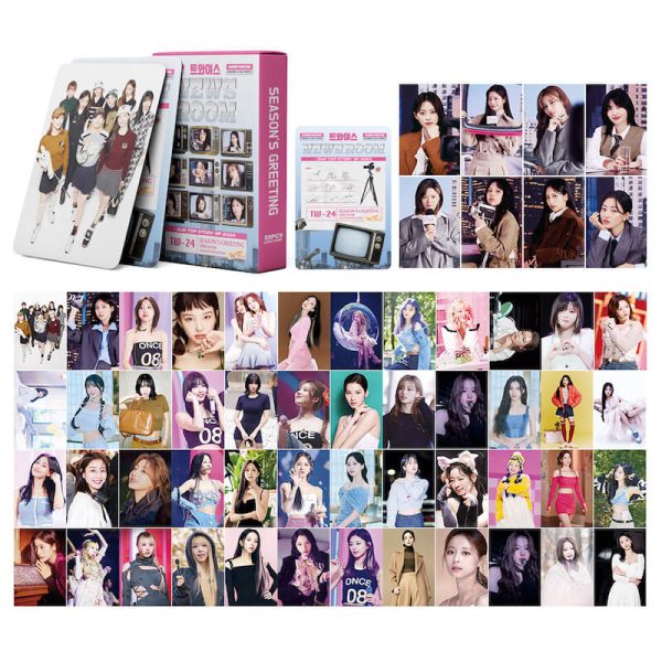 Twice Lomo Card News Room inside