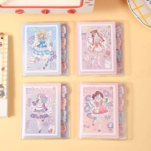 Kawaii A7 Mini Notebook Frog Girl