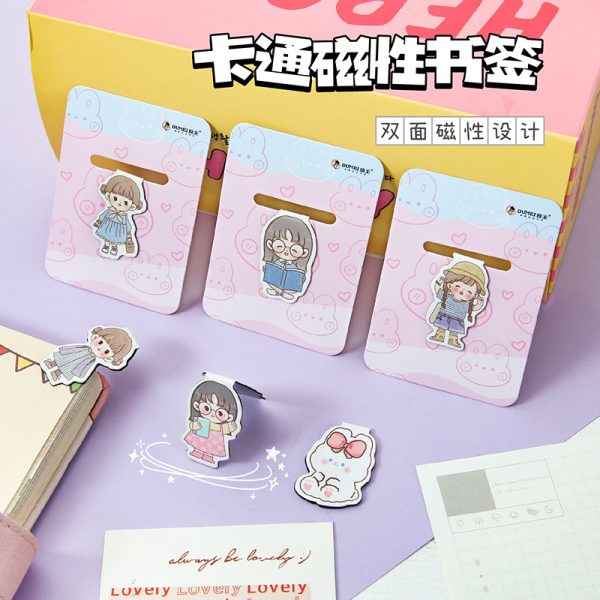 Kawaii Magnetic Bookmark