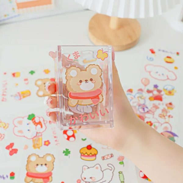 Kawaii Transparent PVC Stickers 3