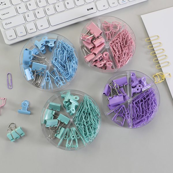 Multifunctional Metal Paper Clip Set 3