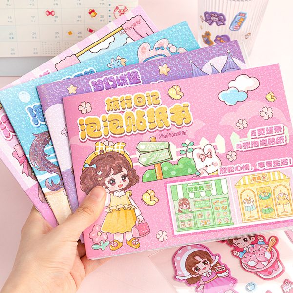 Kawaii Bubble Stickers Handbook