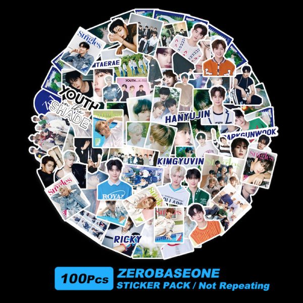 Zero Base One Stickers Set