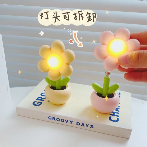 Cute Mini Flower Night Light