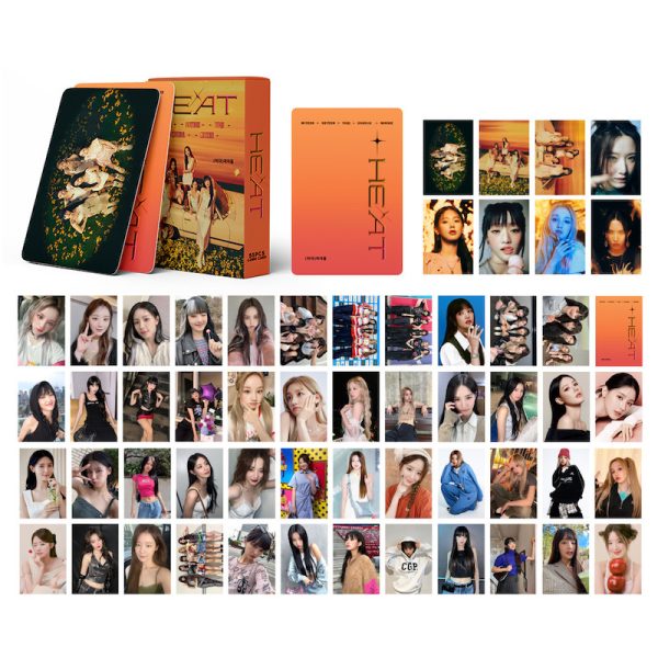 G-IDLE HEAT Lomo Card