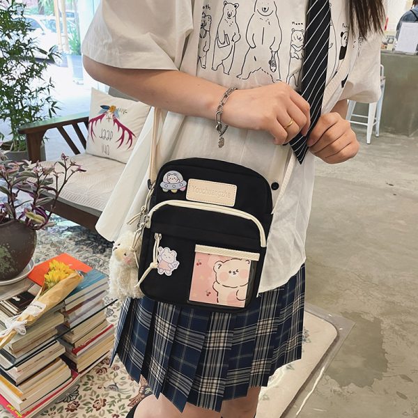 Japanese Cute Creative Transparent Student Crossbody Bag