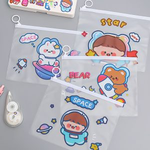 Astronaut Transparent Stationery Zipper Bag