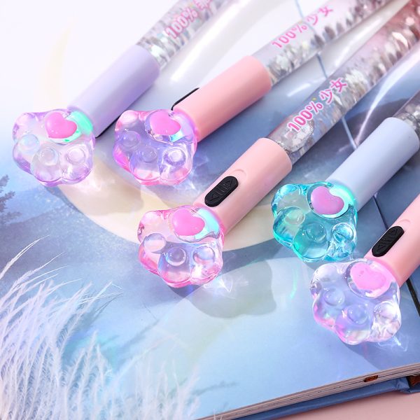 Cat Paw Luminous Gel Pen