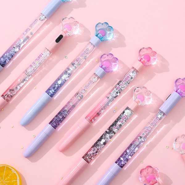 Cat Paw Luminous Gel Pen