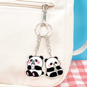 Cute Panda Keychain