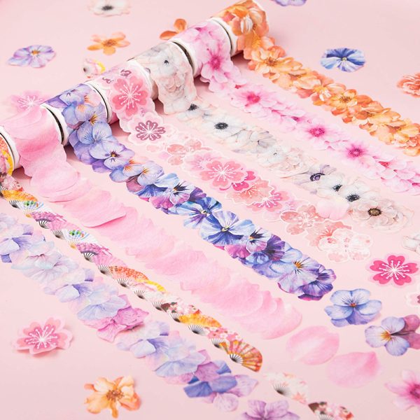 Floral Themed Sticker Tape