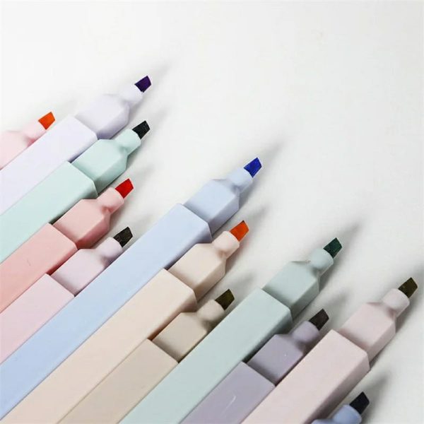 Morandi Color Highlighter Pen Set