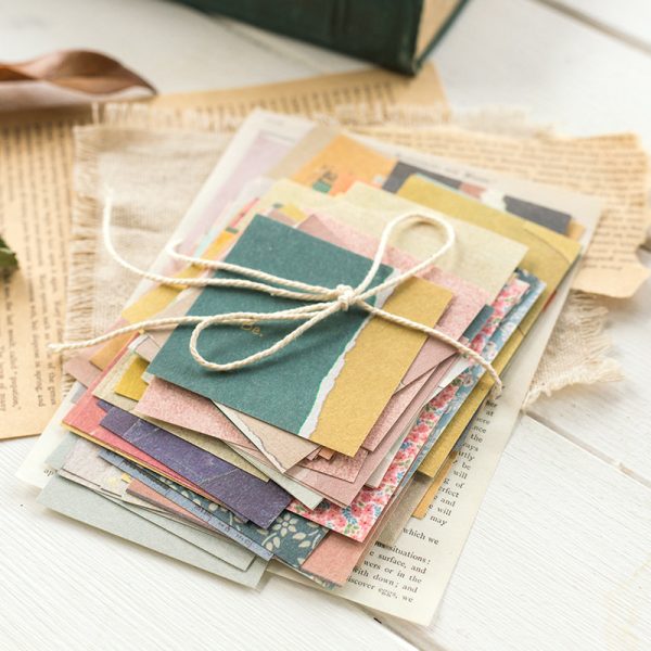 Vintage Journal Background Papers Pack