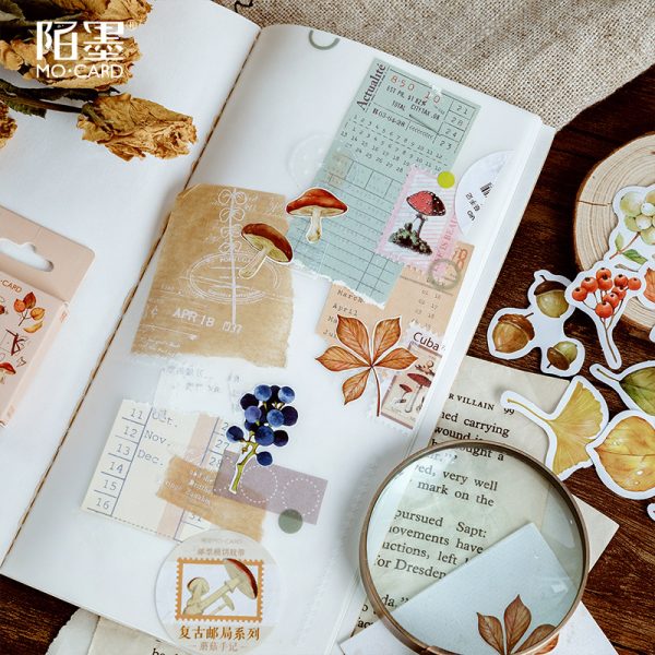 Falling Leaves Journal Mini Stickers Box