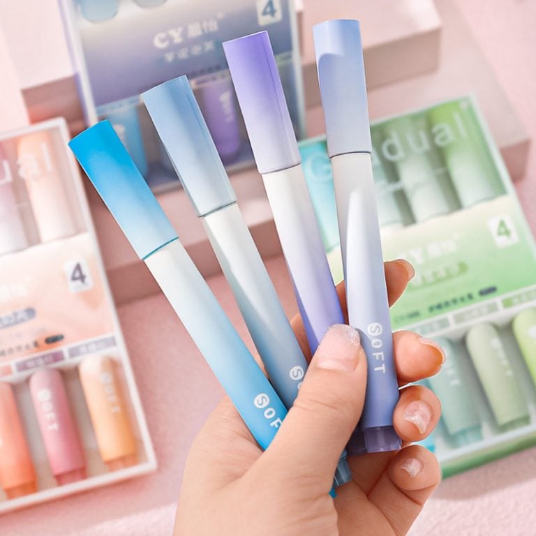 Pastel Color Highlighter Set | Preeti