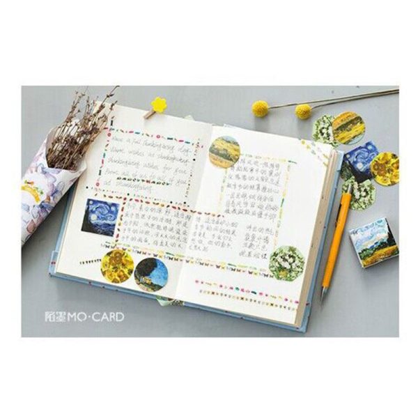 Van Gogh Journal Mini Stickers Box