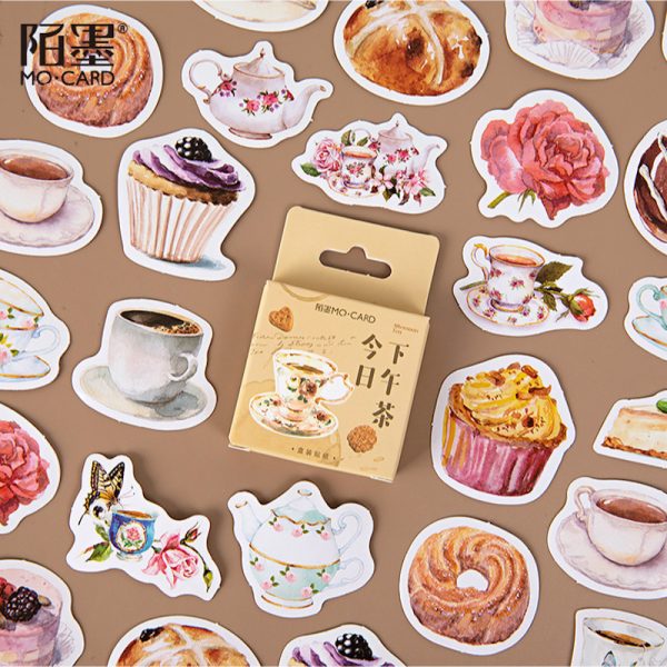 Afternoon Tea Series Journal Mini Stickers Box