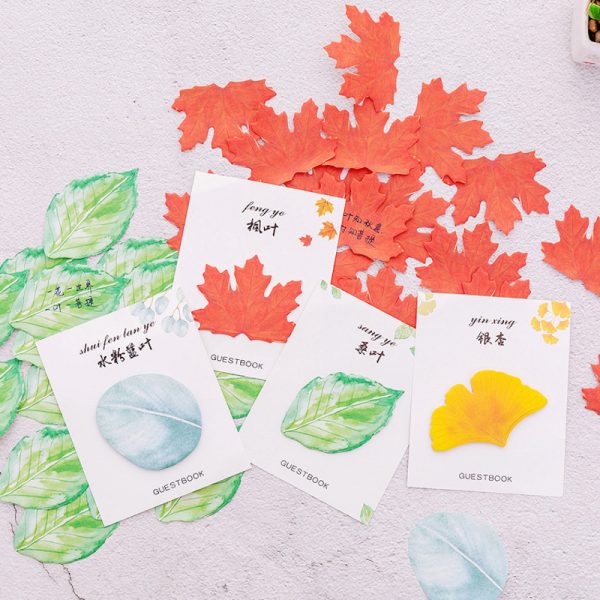 Cute Leaf Sticky Note