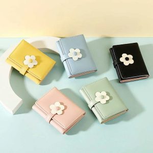 Cute Three Fold Small Wallet