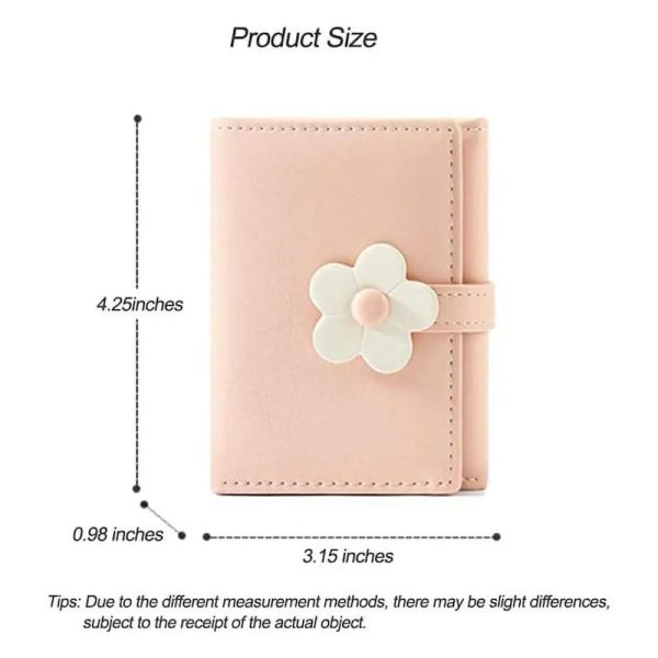 Cute Three Fold Small Wallet