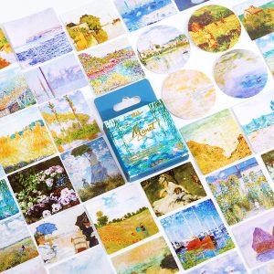 World Famous Painting Series Journal Mini Stickers Box