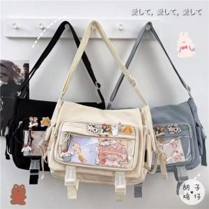 Korean Ins Cute Bear Card Transparent Shoulder Bag main