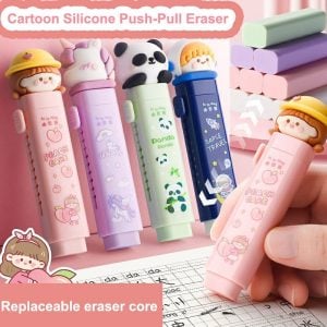 Kawaii Push-Pull Design Eraser