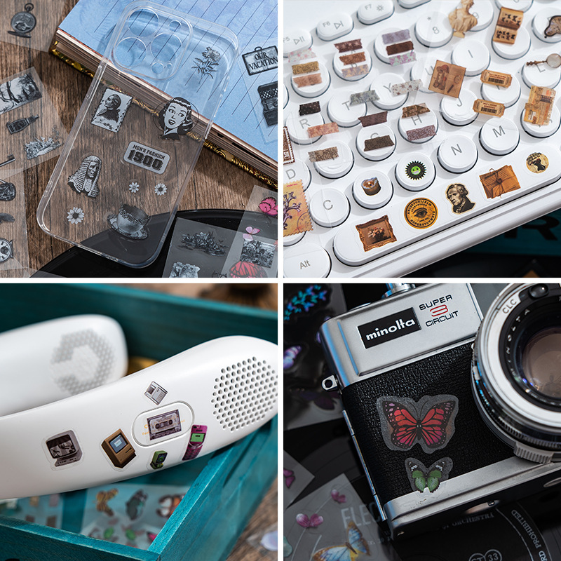 96 Sheets Pet Sticker Box