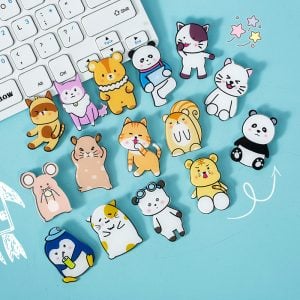 Kawaii Acrylic Pin Brooch Series Four