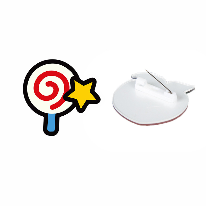 Kawaii Acrylic Pin Brooch Series Three