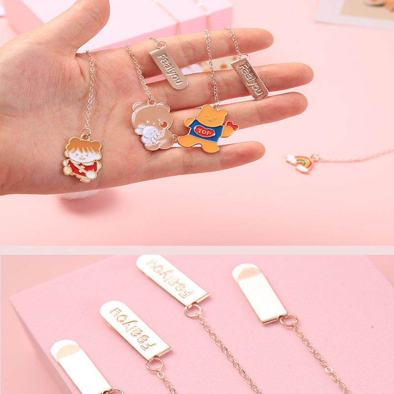 Kawaii Metal Bookmark