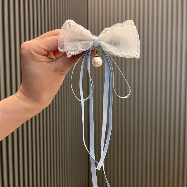 Berry Blush Bow Blue